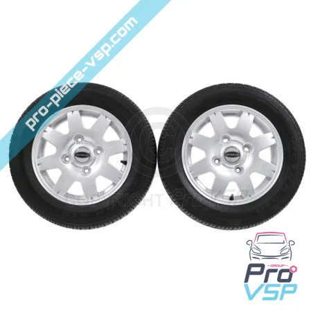 Vanteet + renkaat paketti