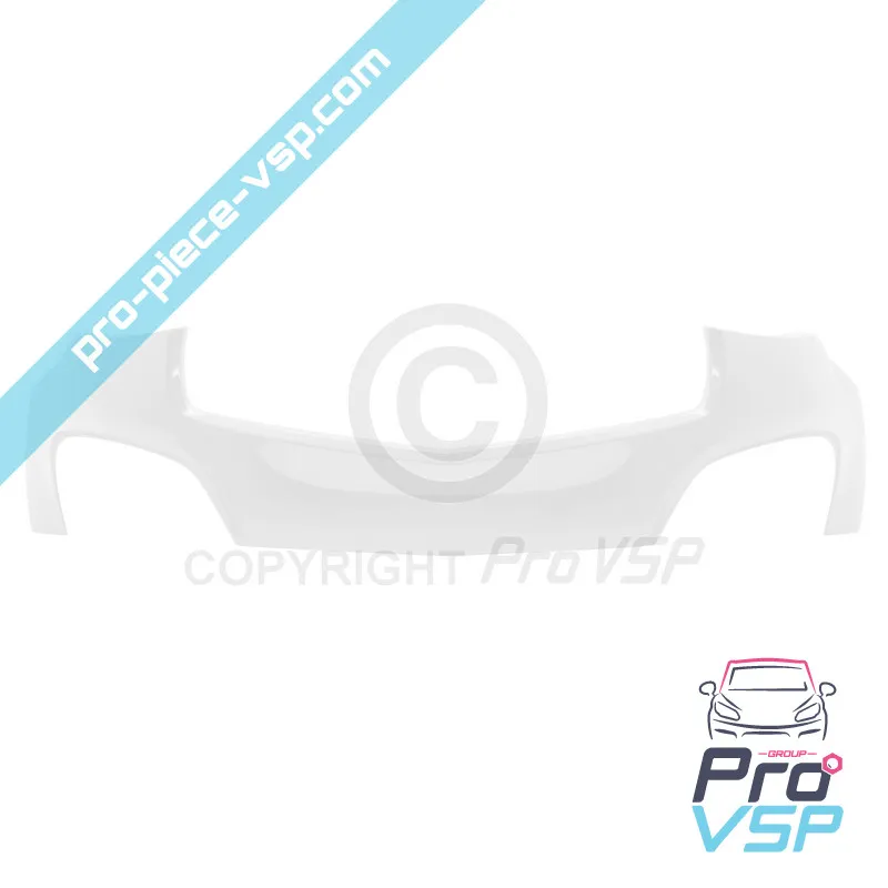 Bumper plastron front