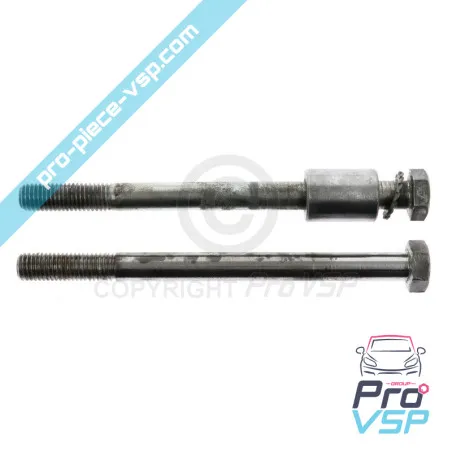 Speed box attachment axis