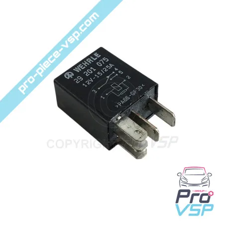 5-pin black relay