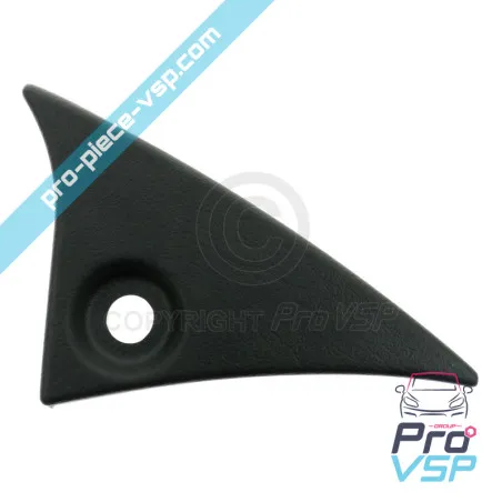 Left interior mirror triangle