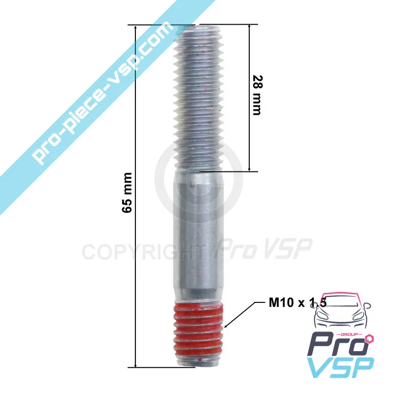 Goujon de fixation d'alternateur pour moteur Lombardini DCI
