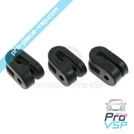 Silent exhaust block