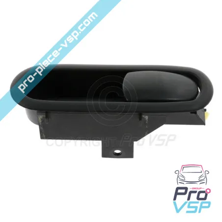 Mango de puerta interior negro