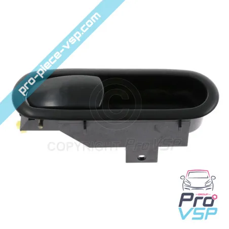 Mango de puerta interior negro