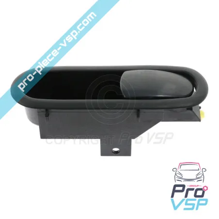 Mango de puerta interior negro