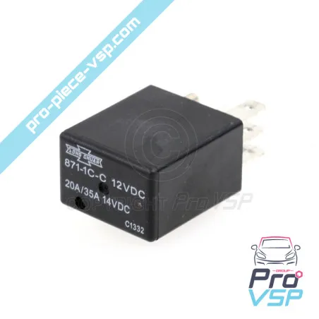 5-pin black relay
