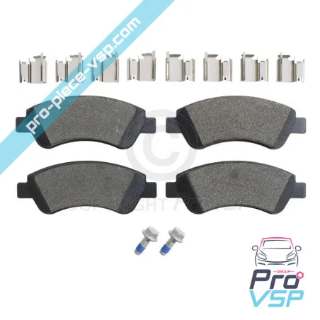 Front brake pads