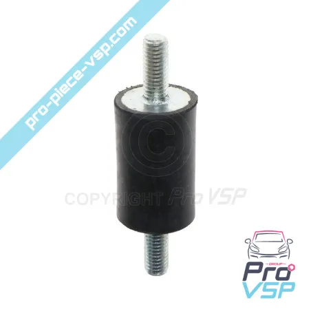 Silent exhaust block