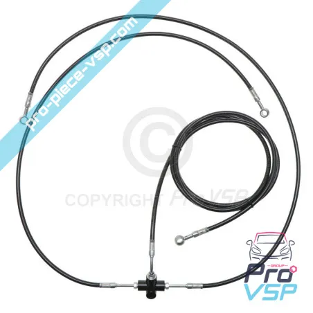 Rear brake hose