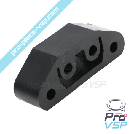 Silent exhaust block