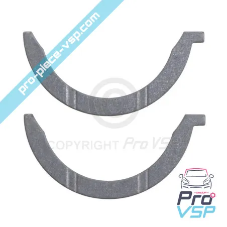 Crankshaft lateral shim