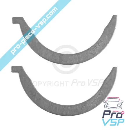 Crankshaft lateral shim