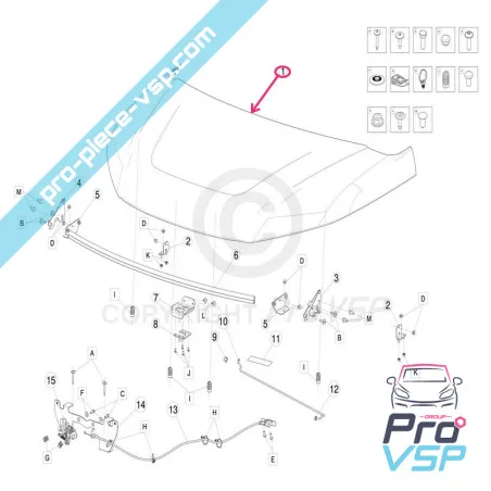 Ala esquerda dianteira