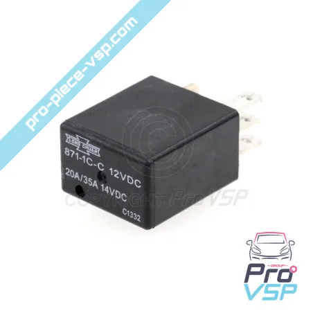 5-pin black relay