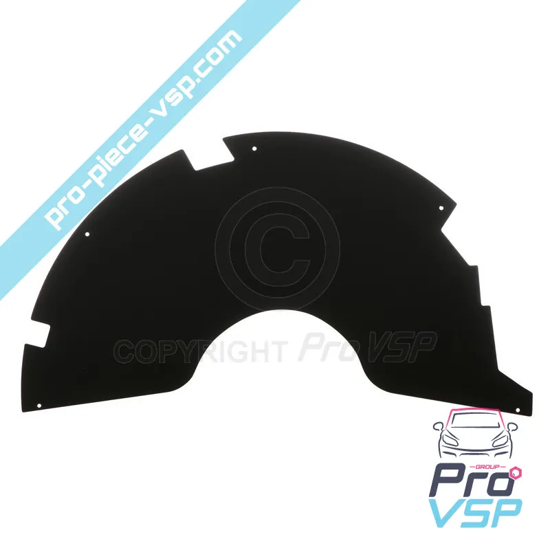 Right rear wheel crossing