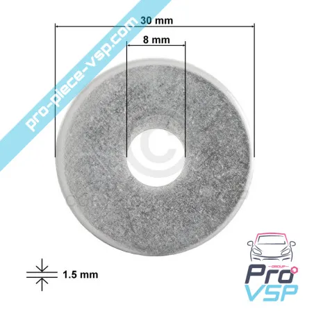 Rondella di filatura del portellone posteriore