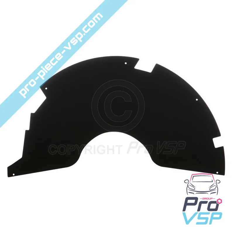 Rechter Hinterradkanal