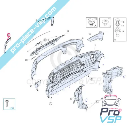 Dreapta barei de protecție dreapta dreapta