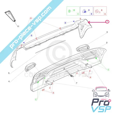 Främre stötfångare