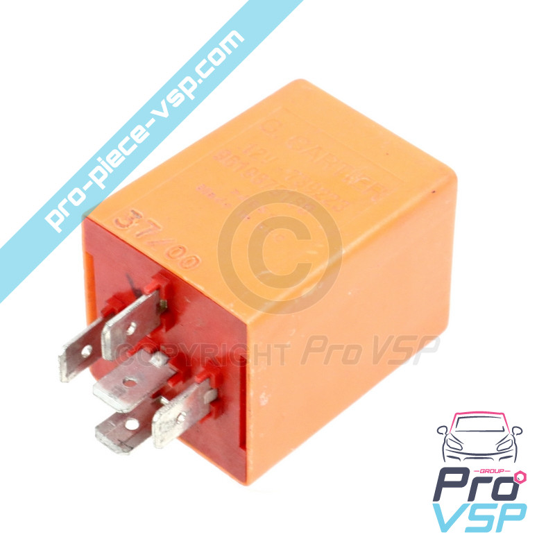 5-poliges orangefarbenes...