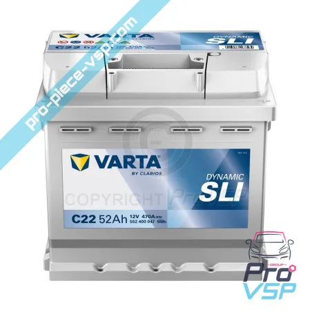 copy of VARTA C22 -akku
