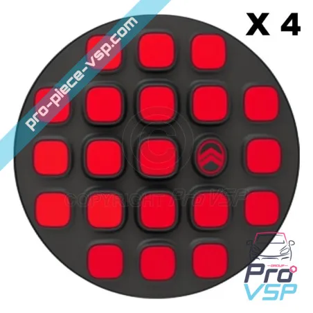 Set di 4 hubcaps