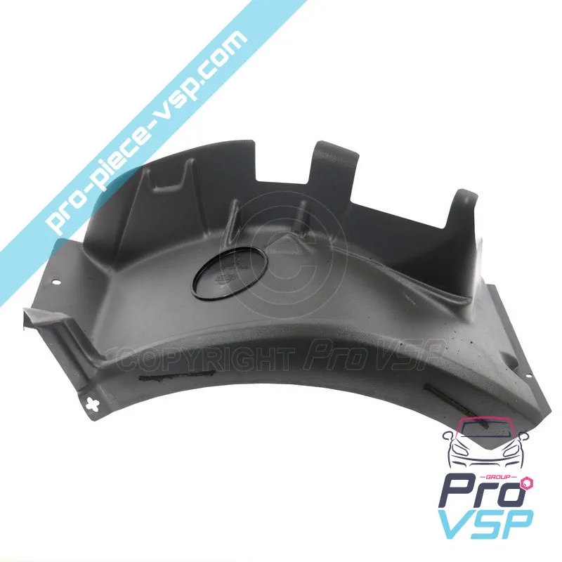 Front wheel passage
