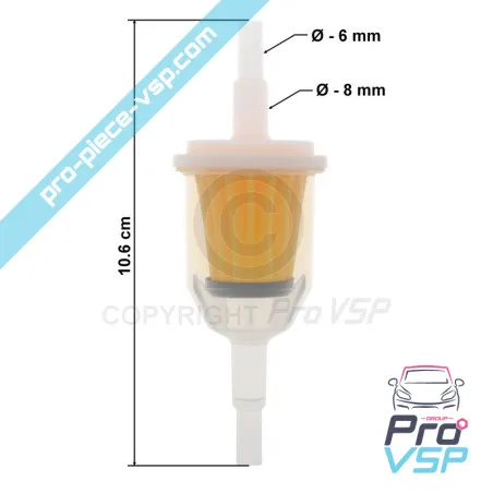Gasoil prefilter