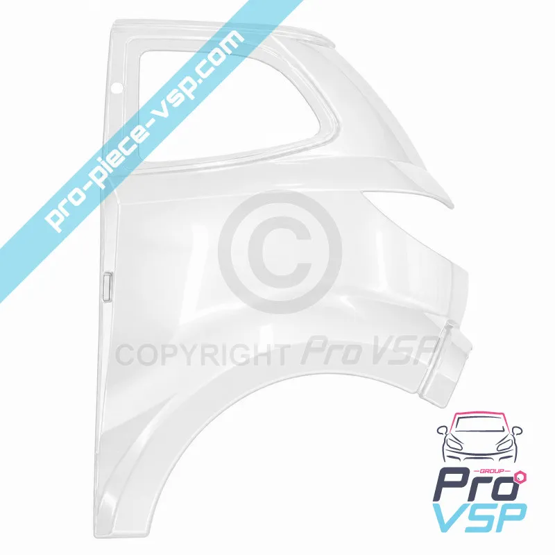 Left rear wing