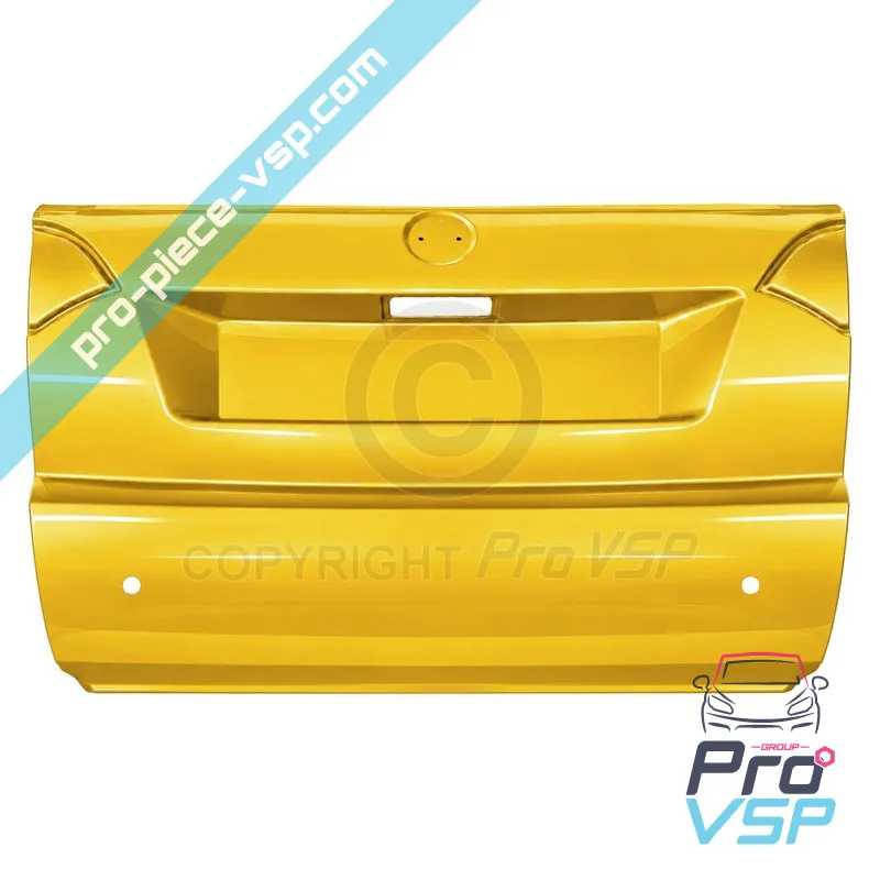 Hatchback outside panel