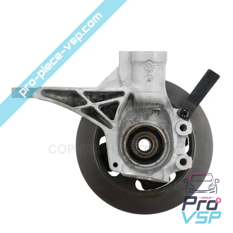 Full left front hub