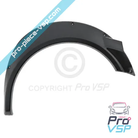 Extensión delantera derecha