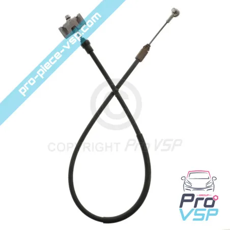 Central hand brake cable