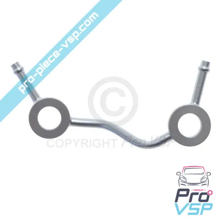 Injector back pipe