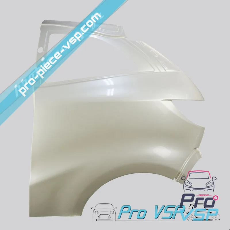 Left rear wing white pearly for Aixam Coupé Sensation