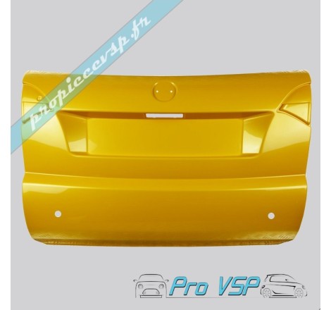 Painel de hatchback (metal amarelo) para Aixam City Crossline Crossover Vision