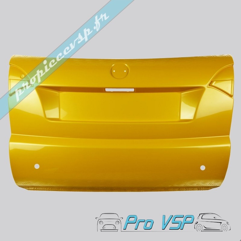 Painel de hatchback (metal amarelo) para Aixam City Crossline Crossover Vision