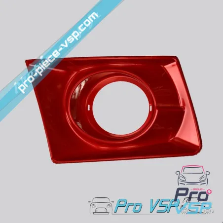 Entourage d'antibrouillard gauche rouge toledo pour Ligier Ixo V2