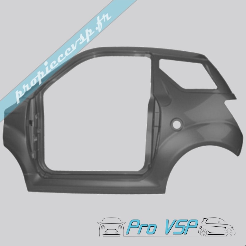 Lateral cinza cinza esquerdo para Ligier JS50 Fase 1