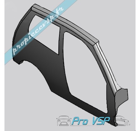 Direito branco lateral para Ligier Xtoo 1 e 2