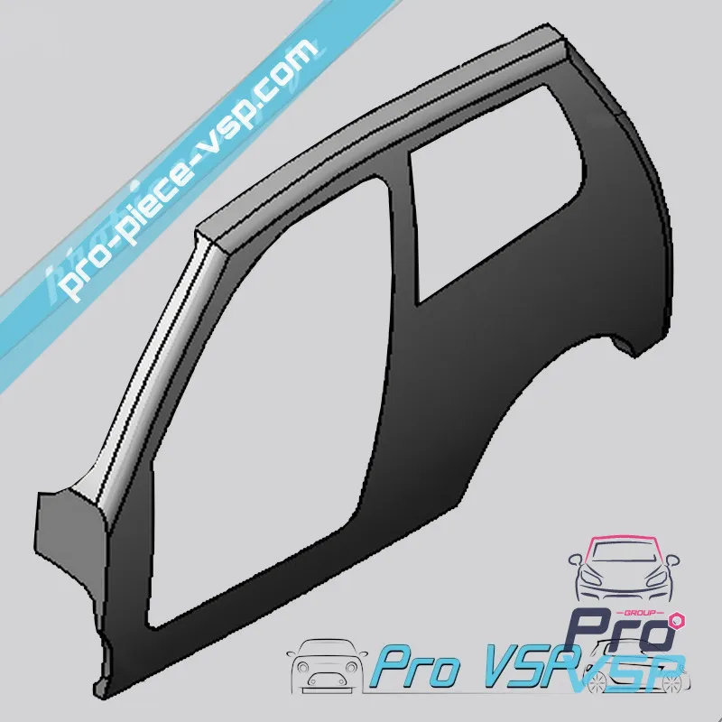 Branco esquerdo lateral para Ligier Xtoo 1 e 2