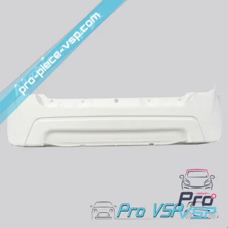 Back bumper back white origin for Ligier Ixo Linea Urban