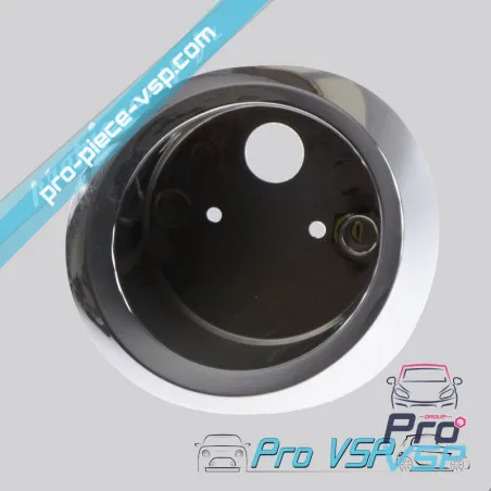 Entourage chromé de feu arrière droit pour Microcar M8