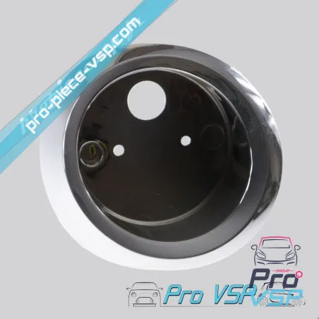 Entourage chromé de feu arrière gauche pour Microcar M8