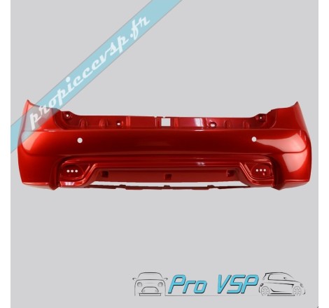 Bumper traseiro original toledo vermelho para Ligier JS50 e JS50L Fase Esportiva 1