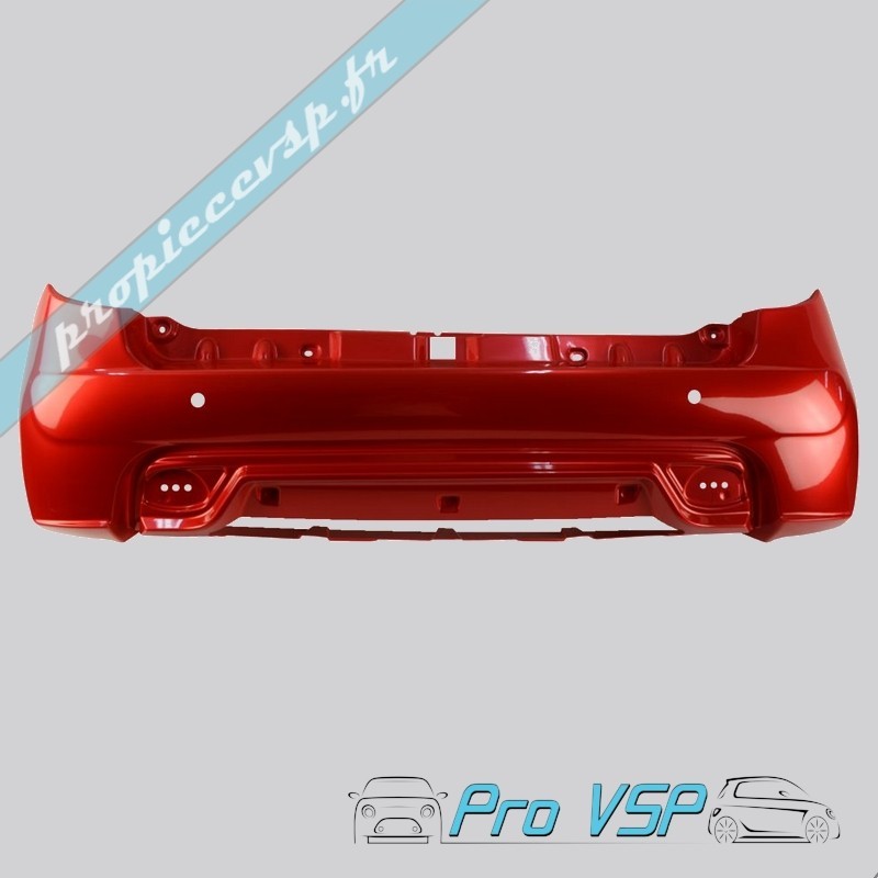 Bumper traseiro original toledo vermelho para Ligier JS50 e JS50L Fase Esportiva 1