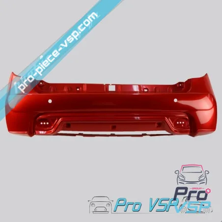 Pare choc arrière origine rouge toledo pour Ligier JS50 et JS50L Sport phase 1