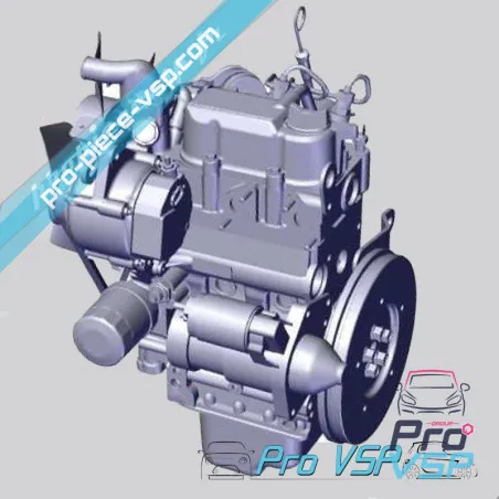 Motor Kubota Z482 E4b para Aixam do intervalo Sensation