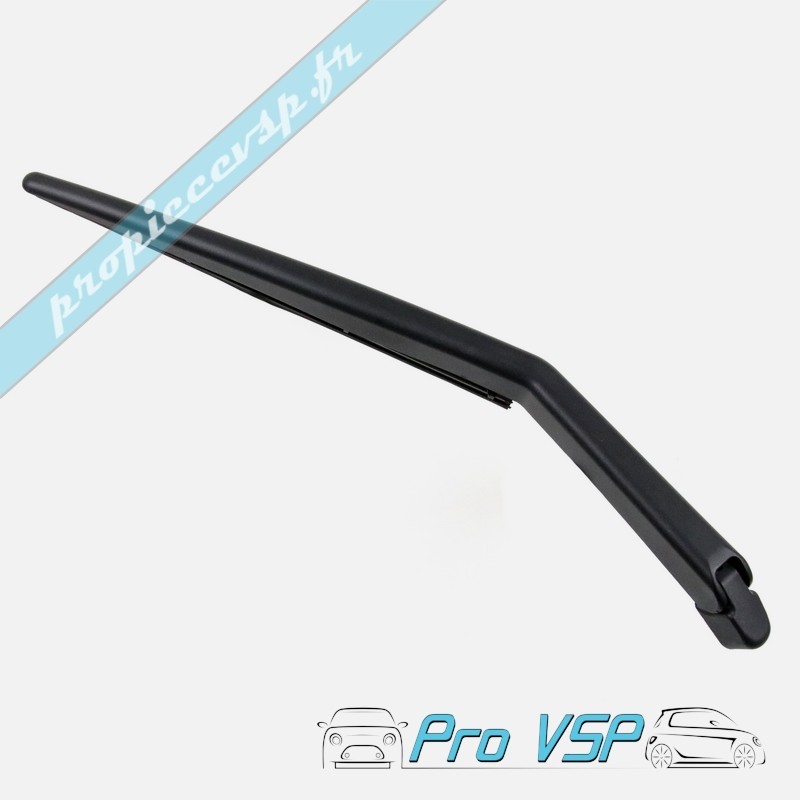 Rear ice wiper arms